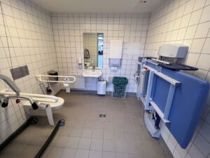 Toilette für alle im Stadion Hannover